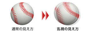 日常生活で困る乱視の症状